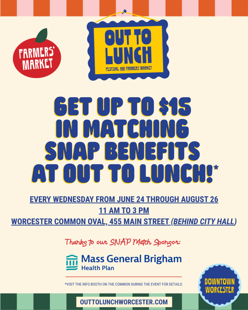 DowntownWorcesterBID OuttoLunch 2026 SocialGraphic SNAPMatch